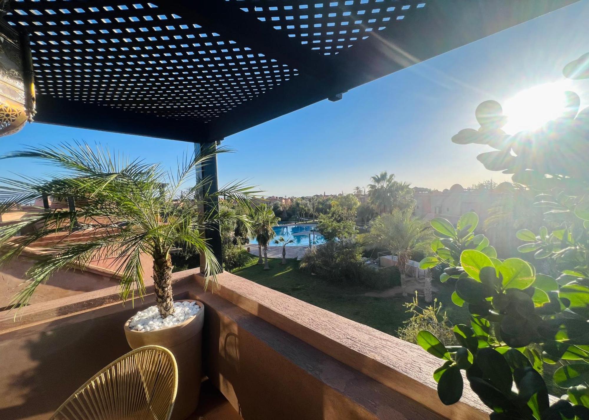 Duplex Atlas Golf Resort Pοοl Νieω Seriniτყ & Cαlm Marrakesz Zewnętrze zdjęcie