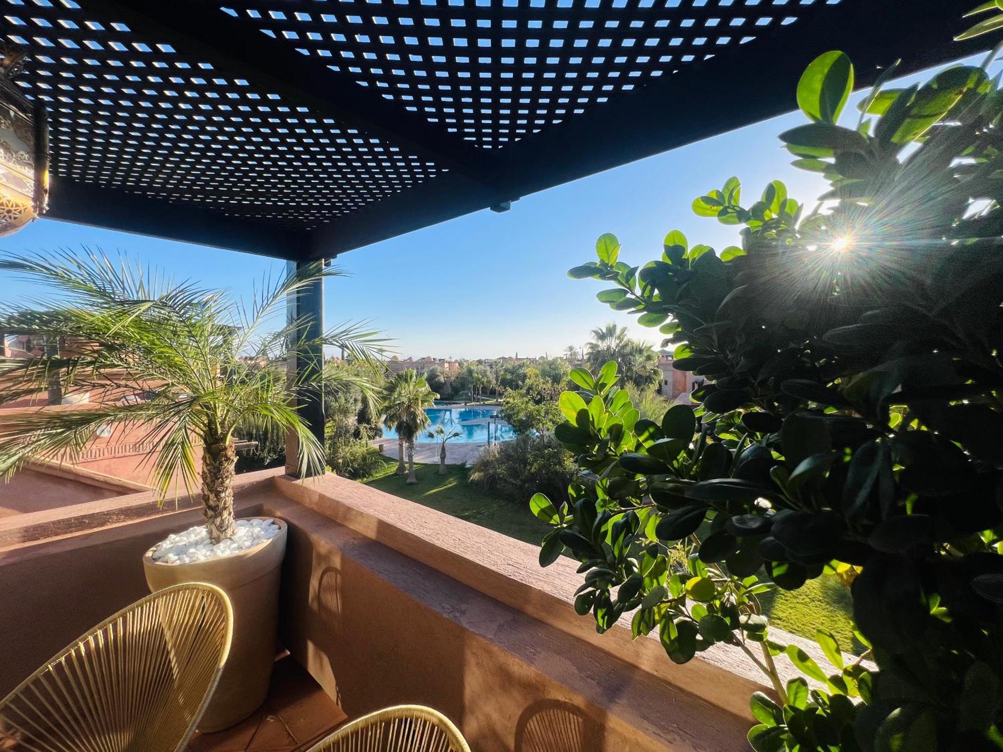 Duplex Atlas Golf Resort Pοοl Νieω Seriniτყ & Cαlm Marrakesz Zewnętrze zdjęcie