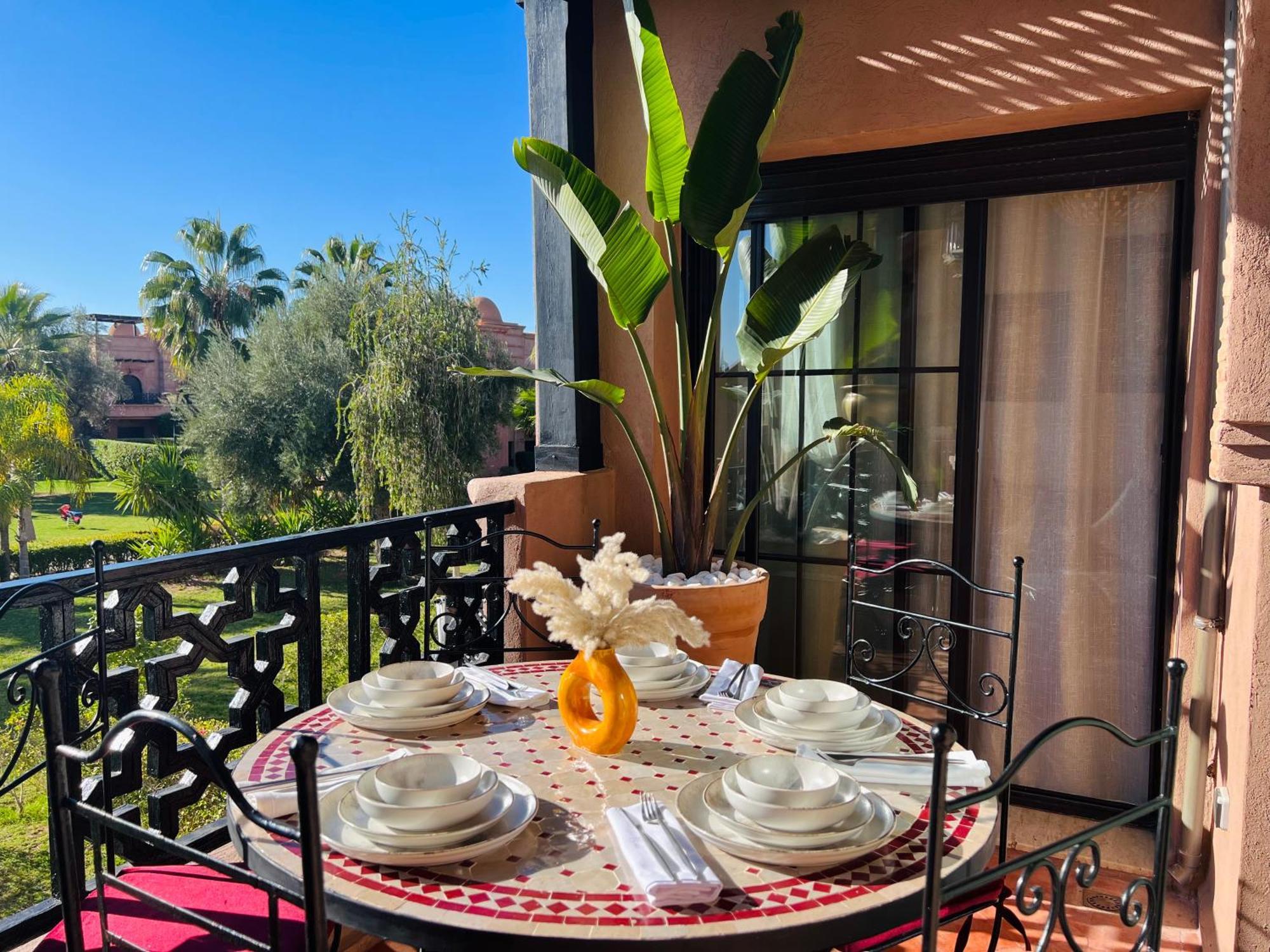 Duplex Atlas Golf Resort Pοοl Νieω Seriniτყ & Cαlm Marrakesz Zewnętrze zdjęcie