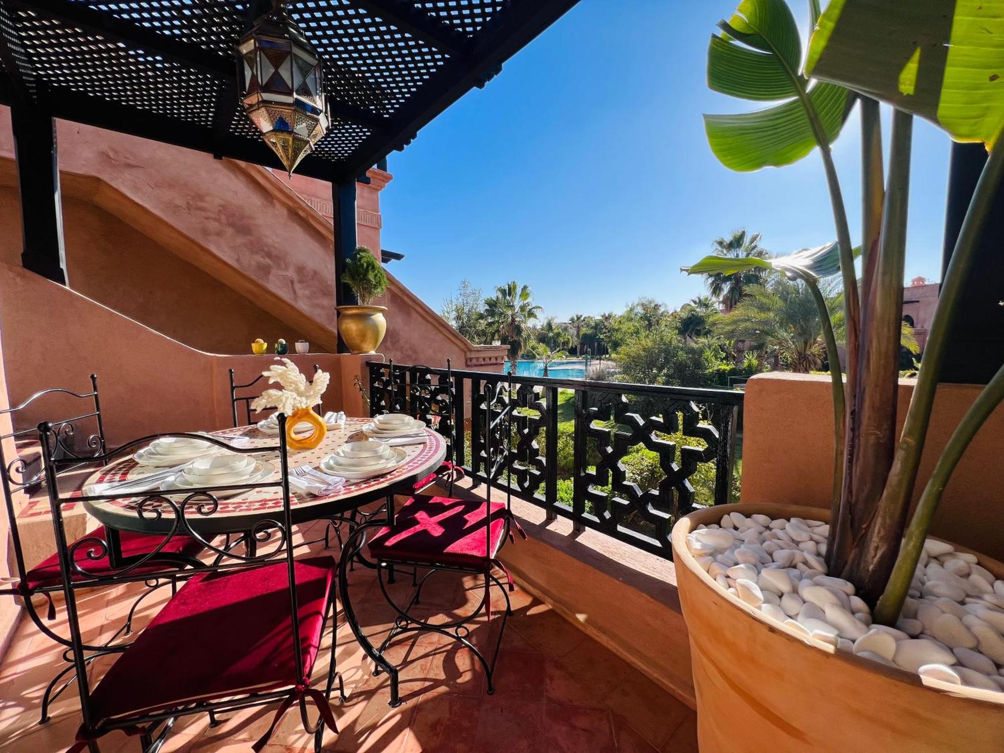Duplex Atlas Golf Resort Pοοl Νieω Seriniτყ & Cαlm Marrakesz Zewnętrze zdjęcie